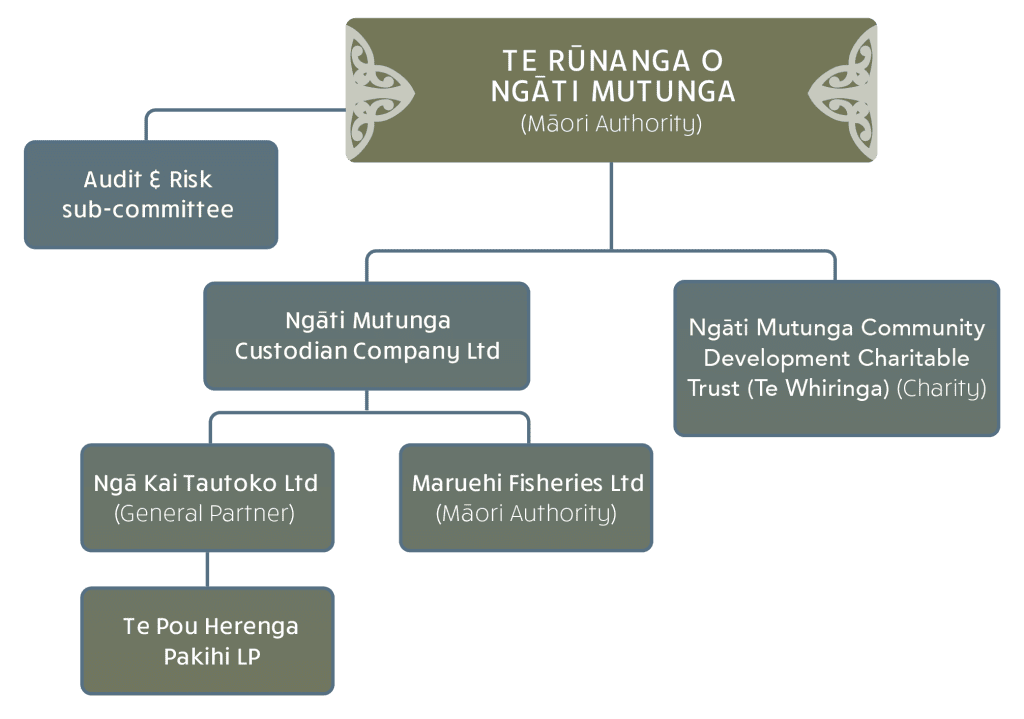 entity and office structure ngatimutunga